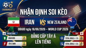 Nhận định soi kèo Iran vs New Zealand 08h00 ngày 16/06: Đẳng cấp Tây Á lên tiếng